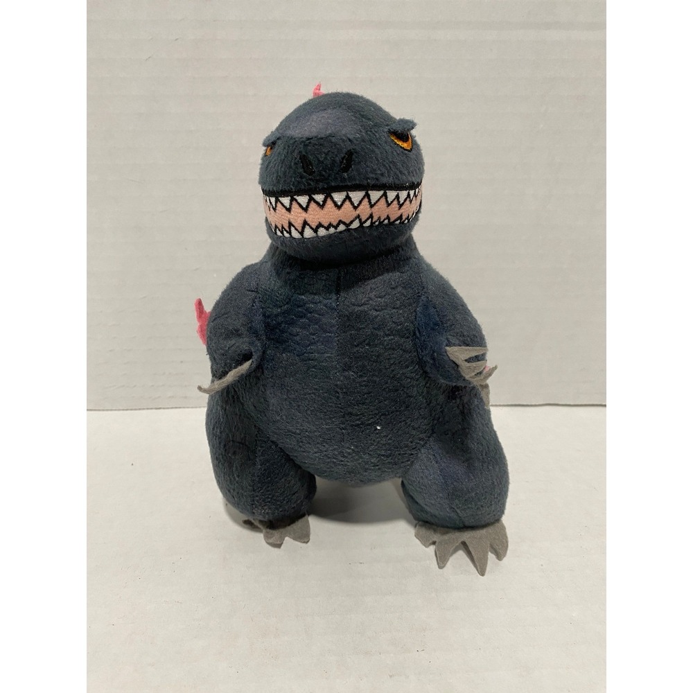 Godzilla Plush Evolved Pink Spines Grey Monsterverse Kaiju 8in